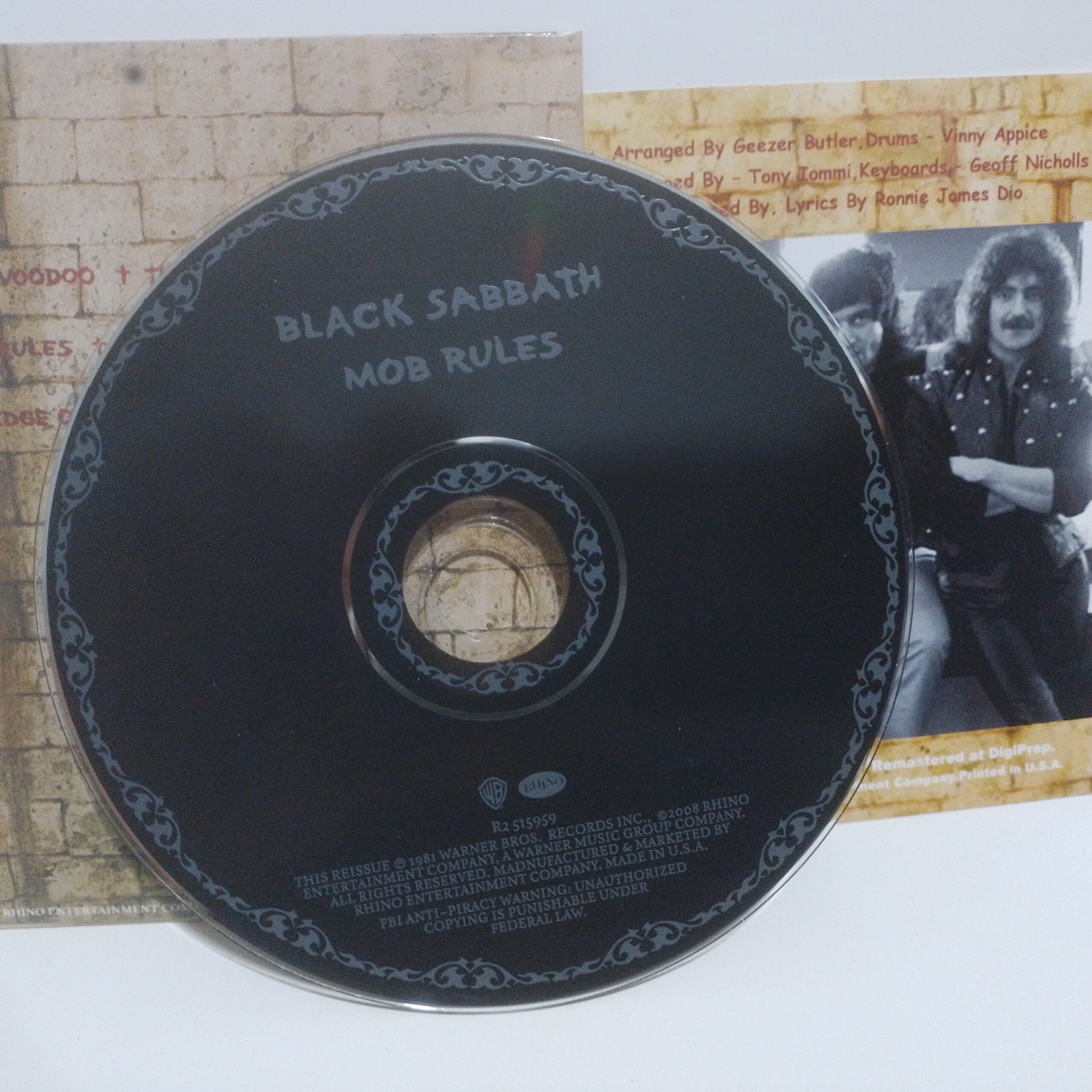 Black Sabbath – Mob Rules (CD) - Image 4