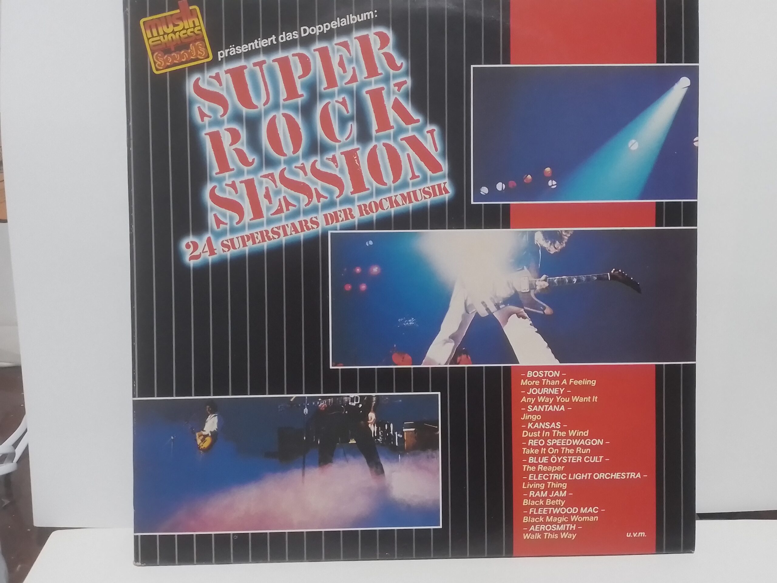 Various – Super Rock Session - 24 Superstars Der Rockmusik (2LP)