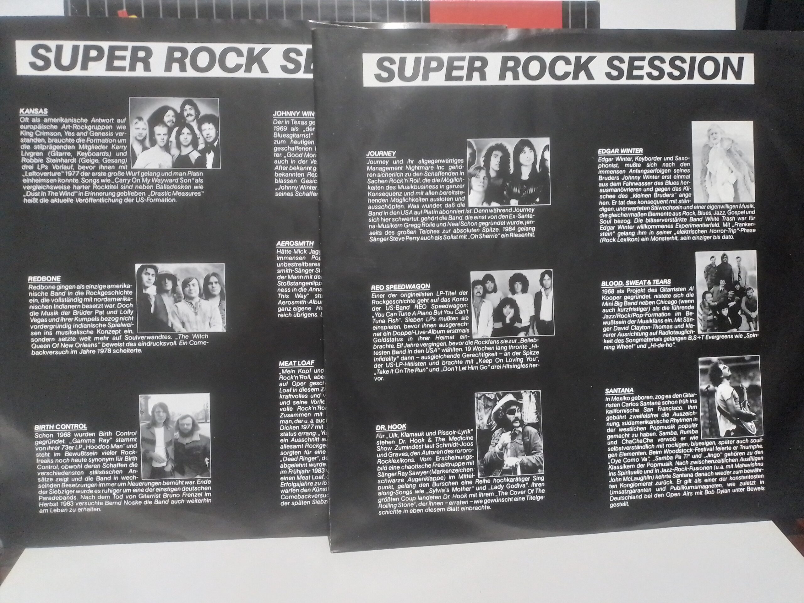 Various – Super Rock Session - 24 Superstars Der Rockmusik (2LP) - Image 3
