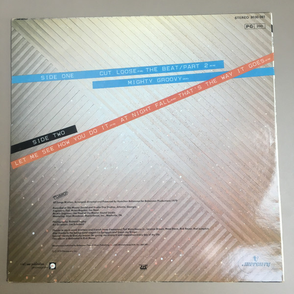 Bohannon – Cut Loose (LP) - Image 2