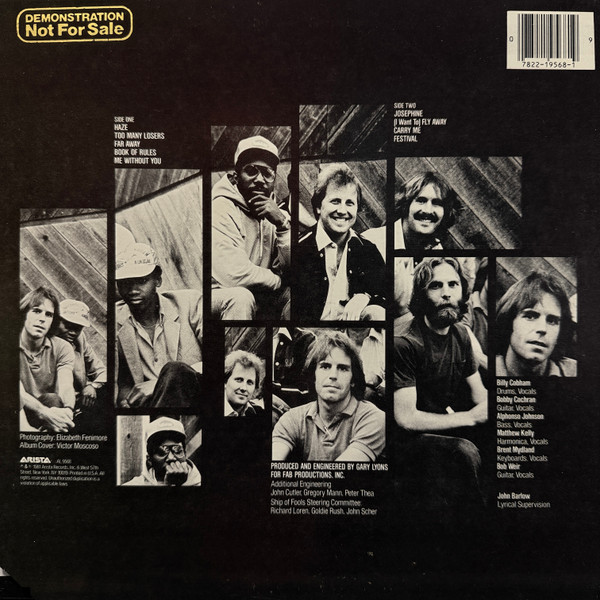 Bobby & The Midnites (Grateful Dead)(LP) - Image 2