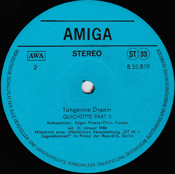 Tangerine Dream – Tangerine Dream (LP) - Image 4