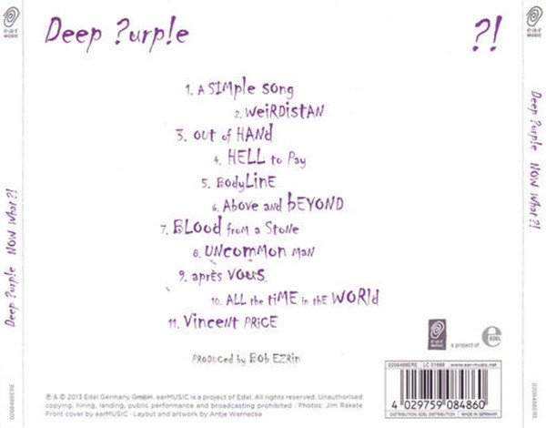Deep Purple - Deep ?urp!e – Now What?! - Image 2