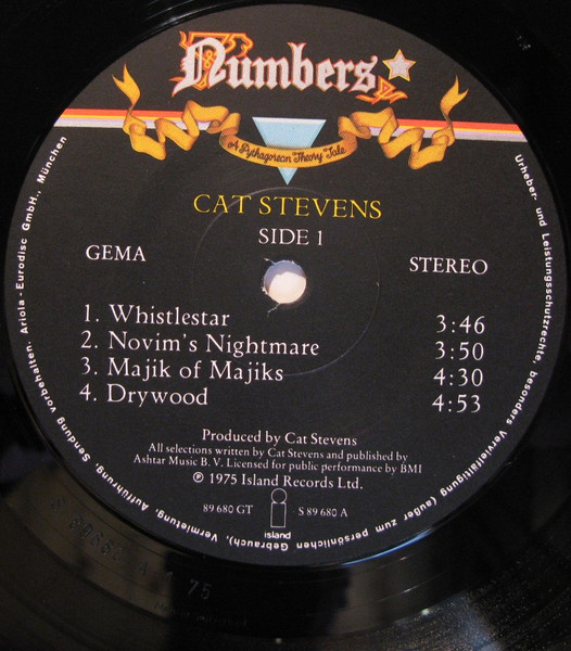 Cat Stevens – Numbers (LP) - Image 12