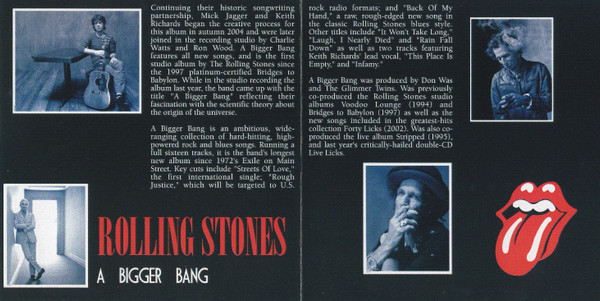 The Rolling Stones – A Bigger Bang (LP) - Image 3