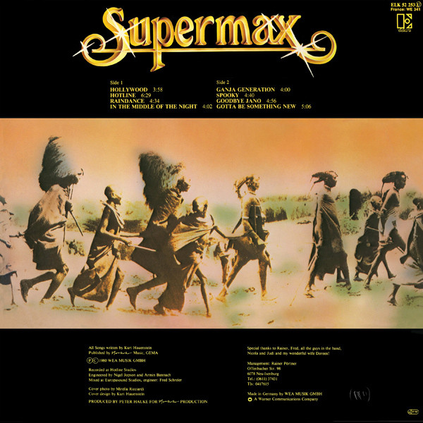 Supermax – Types Of Skin (LP) - Image 2
