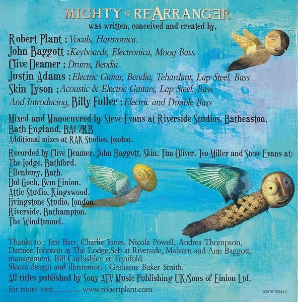 Robert Plant And The Strange Sensation – Mighty Rearranger (LP) - Image 3