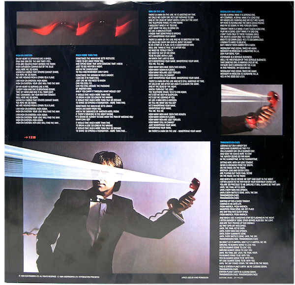 Chris de Burgh – Man On The Line (LP) - Image 2