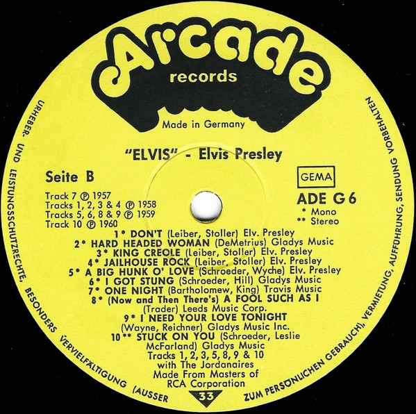 Elvis – Seine 40 Grössten Hits (2LP) - Image 7