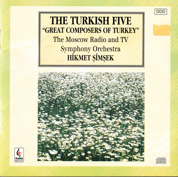 Turkish Five "Great Composers Of Turkey"(CD)