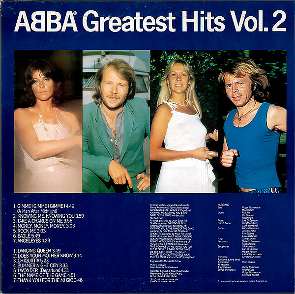 ABBA – Greatest Hits Vol. 2 (LP)(JP) - Image 3