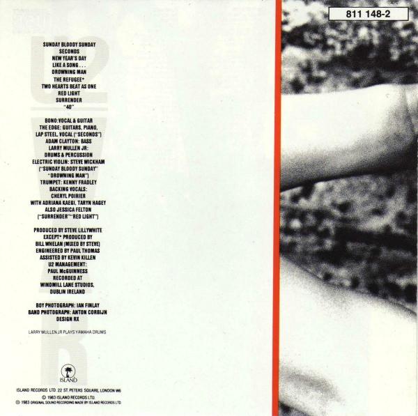 U2 – War (CD) - Image 5