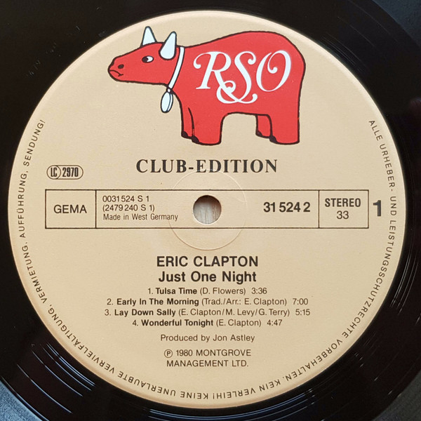 Eric Clapton – Just One Night (2LP) - Image 4
