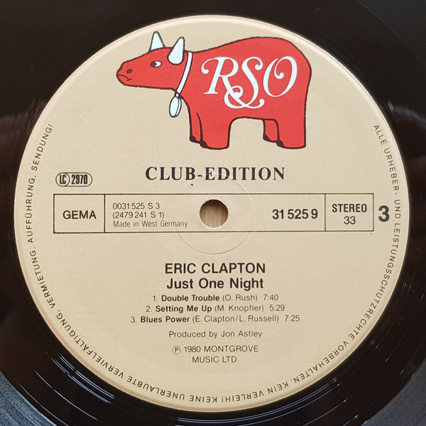 Eric Clapton – Just One Night (2LP) - Image 5